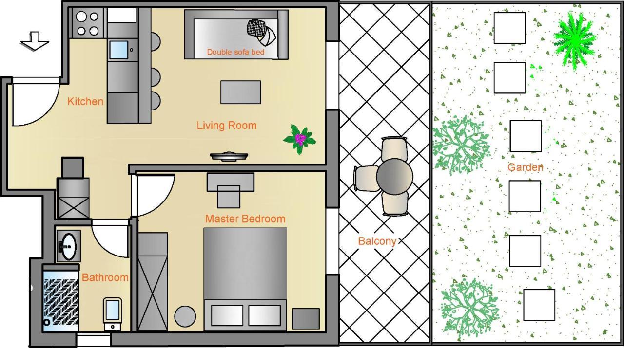 Casa Malu Boutique Apartments - No 1 고우비아 외부 사진